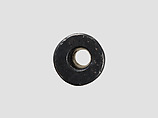 Cylinder seal and modern impression: human figure flanked by sphinxes, birds, Hematite, Cypriot