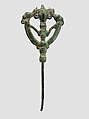 Openwork pin, Bronze, Iran