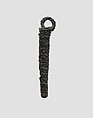 Tassel or dangle, Copper, bronze, Iran