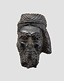 Head of a male figure, Ivory, Assyrian