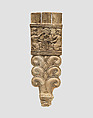 Handle of a flywhisk or fan, Ivory, Assyrian