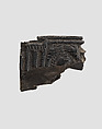 Plaque fragment, Ivory, Iran