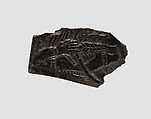 Plaque fragment, Ivory, Iran