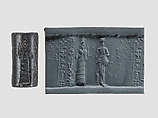 Cylinder seal, Hematite, Babylonian