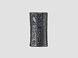 Cylinder seal, Hematite, Babylonian