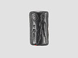 Cylinder seal, Hematite, Syrian