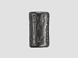 Cylinder seal, Hematite, Syrian