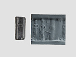 Cylinder seal, Hematite, Babylonian