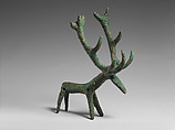 Stag figure, Bronze, Iran