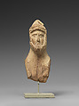 Figure of a horseman, Ceramic, Achaemenid