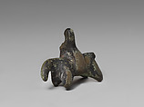 Figure of an animal, Bronze, Sasanian
