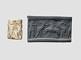 Cylinder seal, Stone, Sumerian