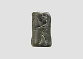 Cylinder seal, Serpentine, Akkadian