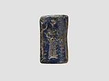 Cylinder seal, Lapis lazuli, Babylonian