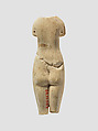 Figure of standing woman, Ivory, Parthian