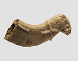 Head and neck of camel, Ceramic, Parthian