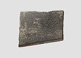 Plaque, Marble, Sasanian