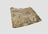 Plaque, Glass, Sasanian