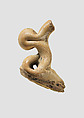 Handle fragment, Glass, Sasanian