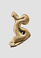 Handle fragment, Glass, Sasanian