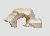 Grill fragment, Alabaster, Sasanian