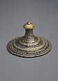 Decorated boss, Silver, electrum, Iran