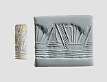 Cylinder seal, Faience, Iran