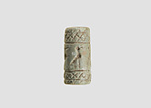 Cylinder seal, Faience, Mitanni