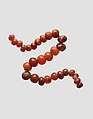 Beads, Carnelian, Iran