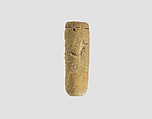 Cylinder seal with monsters or animals, Faience, Assyrian