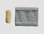 Cylinder seal, Faience, Mitanni