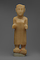 Standing male figure, Alabaster (calcite)