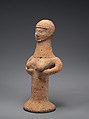 Nude female figure, Ceramic, Israelite