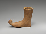 Votive boot, Ceramic, Iran