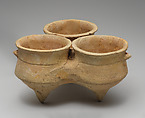 Triple vessel, Ceramic, Iran
