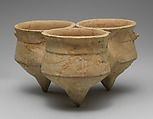Triple vessel, Ceramic, Iran