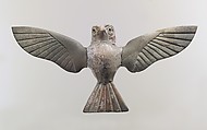Furniture plaque: wing of a hawk, Ivory (hippopotamus), Old Assyrian Trading Colony