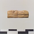 Figure of crouching lion, Ivory, Iran