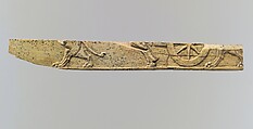 Plaque fragment, Ivory, Iran