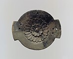 Lid fragment, Ivory, Assyrian