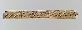 Border strip, Ivory, Assyrian