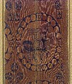 Fragment of textile with horses, Silk textile, Sasanian