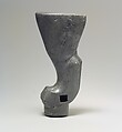 Furniture support: lion's leg, Ivory (hippopotamus), Old Assyrian Trading Colony