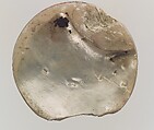 Plaque, Shell (Mother-of-pearl), Sasanian