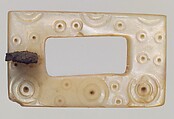 Buckle, Shell, iron, Parthian or Sasanian