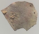 Fragmentary gaming board: game of 58 holes, Ivory, Old Assyrian Trading Colony