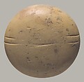 Disc: die or gaming piece (?), Bone