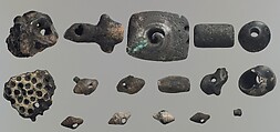 Beads, Stone, bone, shell, coral, Iran