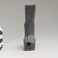 Furniture support: lion's leg, Ivory (hippopotamus), Old Assyrian Trading Colony
