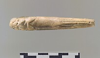 Amulet in the form of a lion with legs extended, Shell